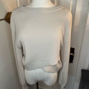 Lululemon Athletica Reversible Crossover Sweater size 6 Like new